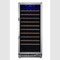 Edgestar 24 Inch Wide 111 Bottle Capacity Free Standing Single Zone Wine Cooler with Even Cooling Technology CWR1212SZ - alternate 2